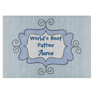 Der beste Vater-Doodle der Welt Schneidebrett