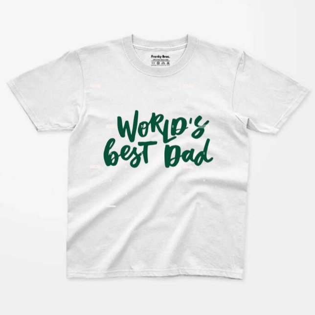 Der beste Vater für Word Baby T-shirt (Von Creator hochgeladen)