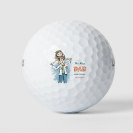 Der beste Vater in den World Golf Balls Golfball
