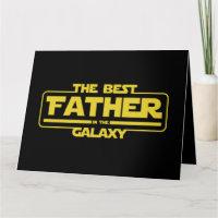 Der beste Vater in der Galaxy Väter Tag Geschenk