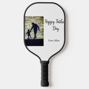 Der beste Vater je Vater Tag Sohn Tochter Papa Pap Pickleball Schläger
