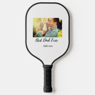 Der beste Vater je Vater Tag Sohn Tochter Papa Pap Pickleball Schläger