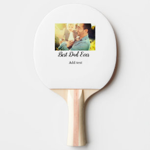 Der beste Vater je Vater Tag Sohn Tochter Papa Pap Tischtennis Schläger