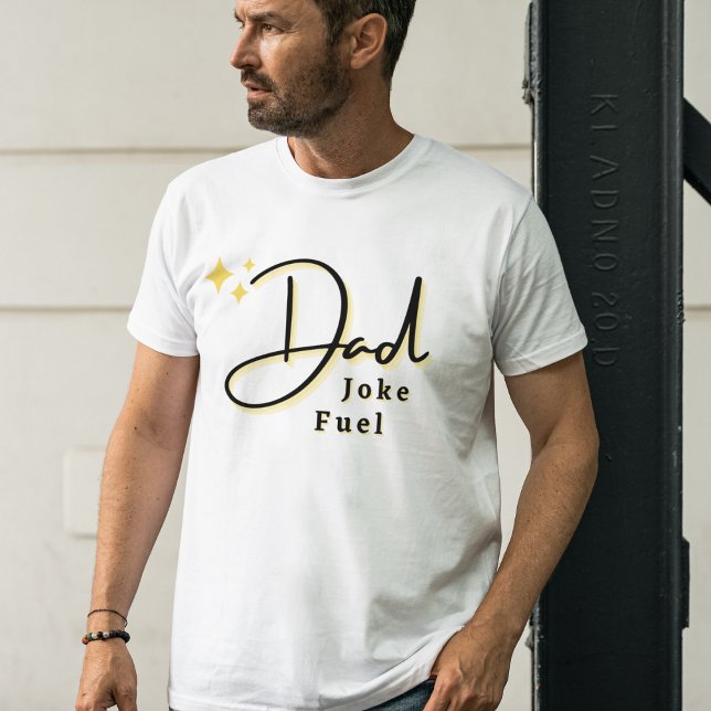 Der beste Vater Joke Fuel Moderne und lustige Vate T-Shirt (Von Creator hochgeladen)