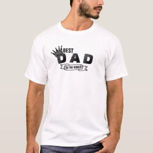 Der beste Vater King Crown Vatertag Vater T-Shirt