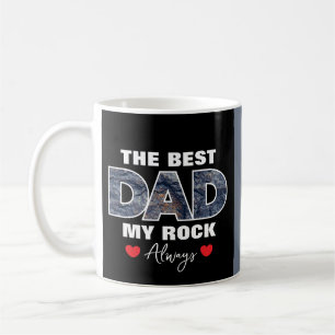 "Der beste Vater meiner Rock-Liebe immer" Grafik Kaffeetasse