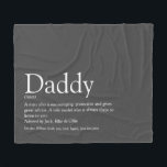 Der beste Vater Papa Vater je Definition Spaß grau Fleecedecke<br><div class="desc">Personalisieren Sie für Ihren speziellen Vater,  Papa oder Vater,  um ein einzigartiges Geschenk für Vatertag,  Geburtstag,  Weihnachten oder jeden Tag,  den Sie gewollt,  um zu zeigen,  wie viel er zu Ihnen bedeutet. Ein perfekter Weg,  um ihm zu zeigen,  wie phantastisch er ist jeden Tag. von Thisisnotme© entwickelt</div>