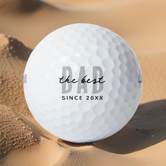 Der beste Vater seit 20XX Moderne, einfach und gün Golfball (Von Creator hochgeladen)