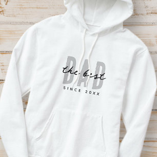 Der beste Vater seit 20XX Moderne, einfach und gün Hoodie