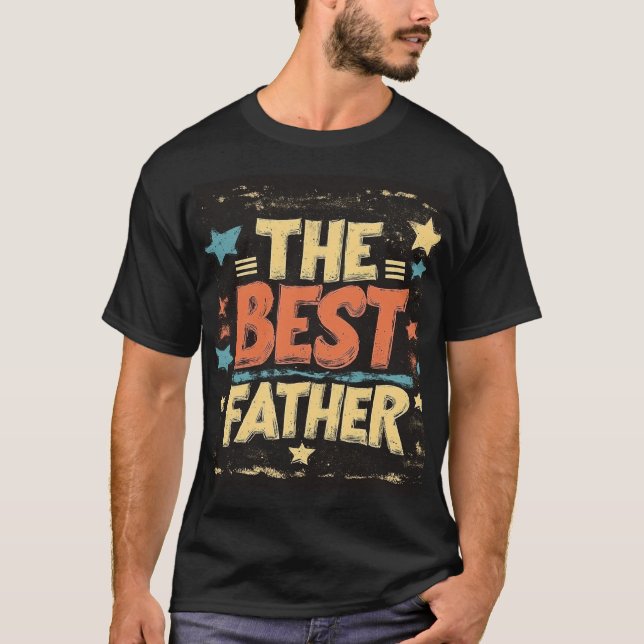 Der beste Vater-T - Shirt (Vorderseite)