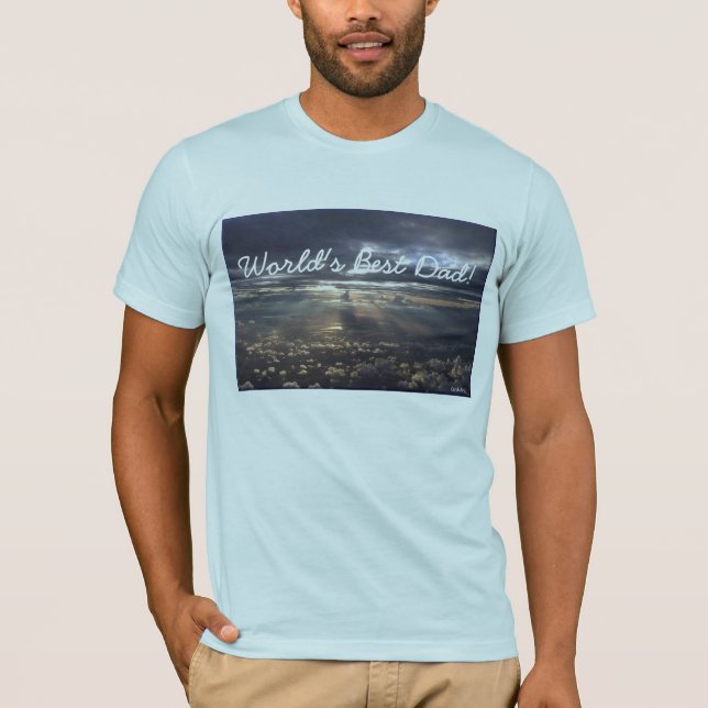 Der beste Vater-" T-Shirt "der Welt (Vorderseite)