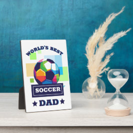 Der beste Vater-Tag der Welt Fotoplatte