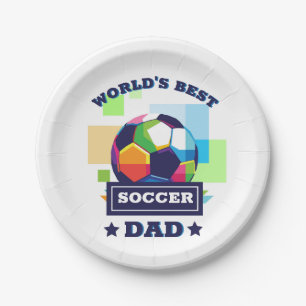 Der beste Vater-Tag der Welt Pappteller