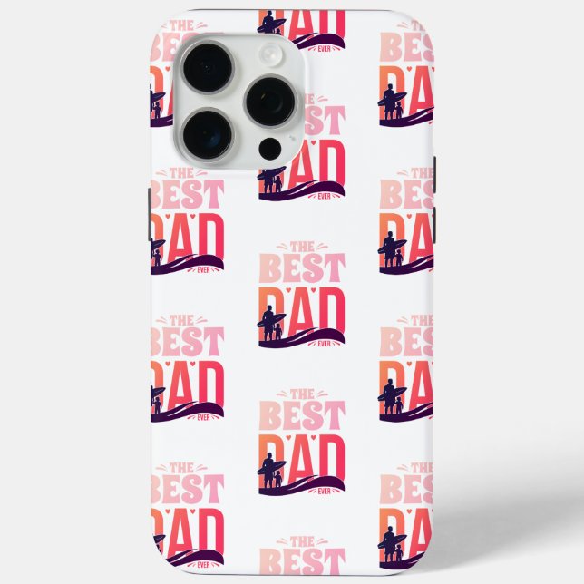 Der beste Vater überhaupt Case-Mate iPhone Hülle (Rückseite)