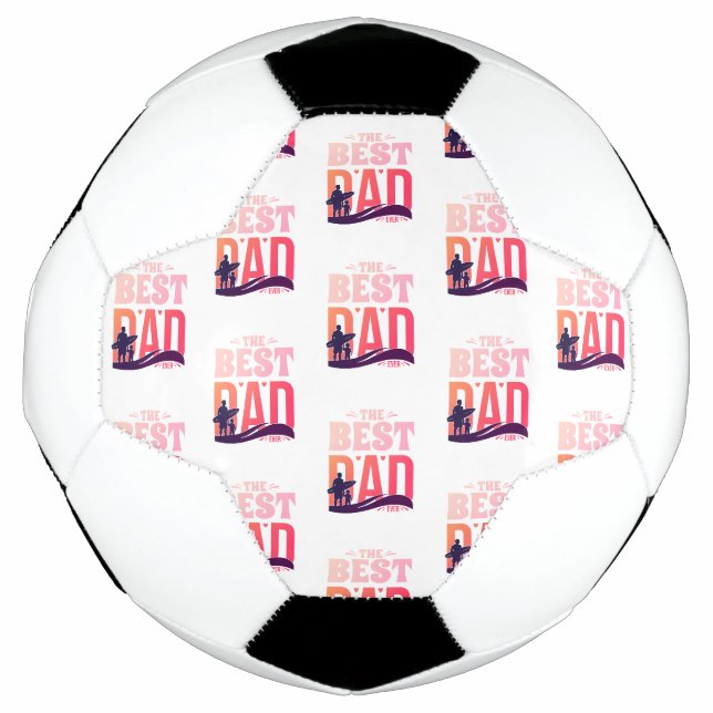 Der beste Vater überhaupt Fußball (Vorderseite)