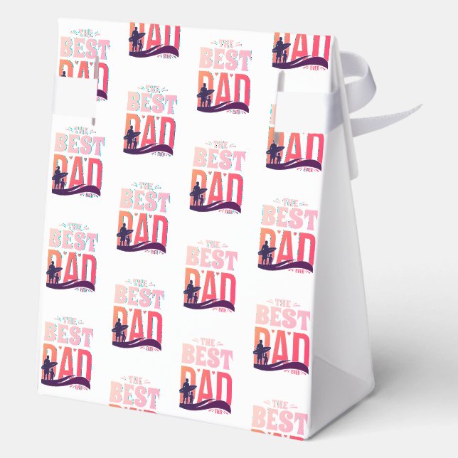 Der beste Vater überhaupt Geschenkschachtel (Rückseite)