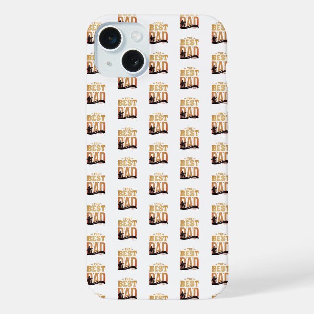 Der beste Vater überhaupt iPhone Hülle (Rückseite)
