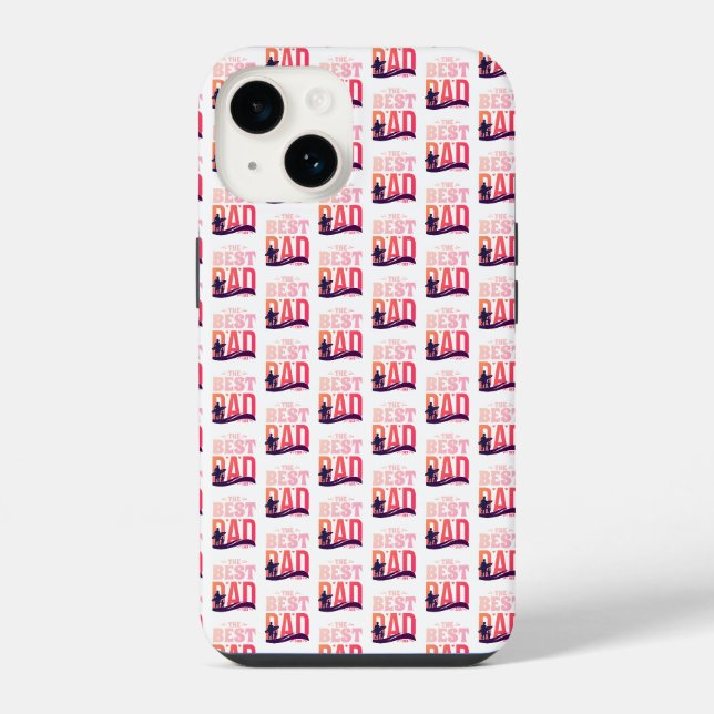 Der beste Vater überhaupt iPhone Hülle (Rückseite)