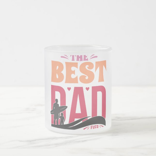 Der beste Vater überhaupt Mattglastasse (Mittel)