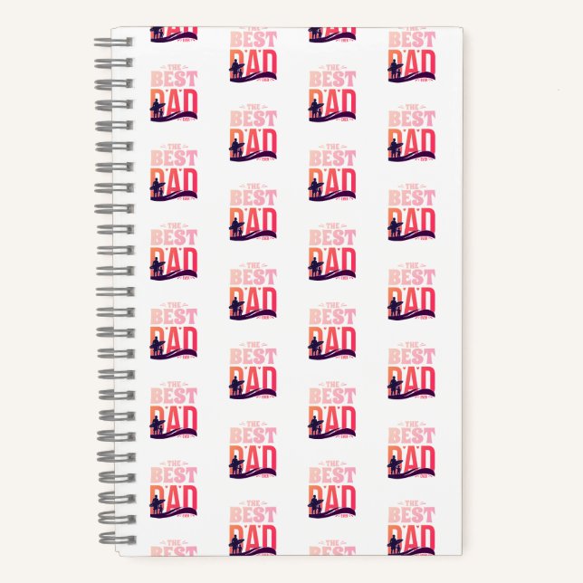 Der beste Vater überhaupt Notizbuch (Vorderseite)