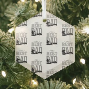 Der beste Vater überhaupt Ornament Aus Glas