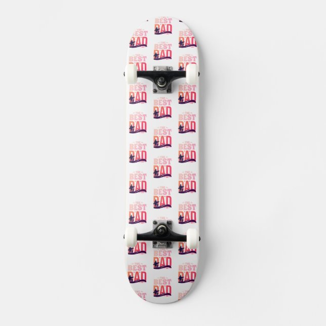 Der beste Vater überhaupt Skateboard (Vorderseite)