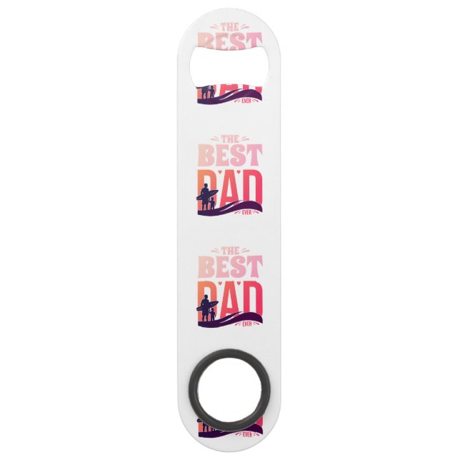 Der beste Vater überhaupt Speed Flaschenöffner (Vorderseite)