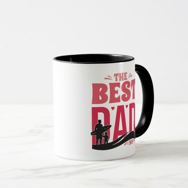 Der beste Vater überhaupt Tasse (VorderseiteRechts)