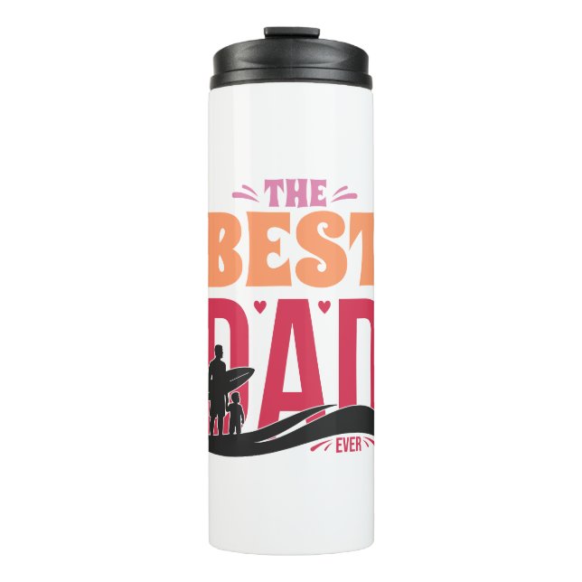 Der beste Vater überhaupt Thermosbecher (Vorderseite)