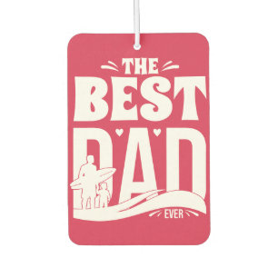 Der beste Vater überhaupt - Vater und Kind Autolufterfrischer