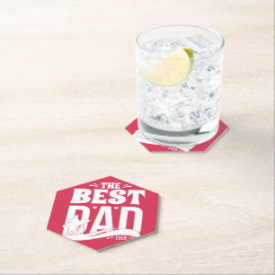 Der beste Vater überhaupt - Vater und Kind Untersetzer