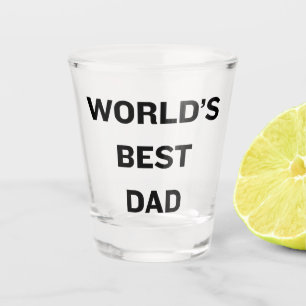 Der beste Vater-Vater der Welt Schnapsglas