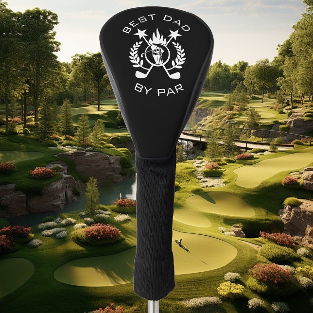 Der beste Vater von Par Vaters Gabe Golf Headcover (Von Creator hochgeladen)