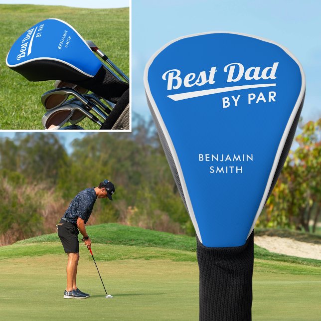 Der beste Vater von Par Vaters Individuelle Name B Golf Headcover (Von Creator hochgeladen)