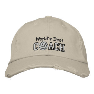 Der beste Volleyballtrainer der Welt Bestickte Kappe