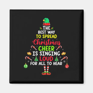 Der beste Weg, Weihnachtsjubeln zu verbreiten, ist Magnet