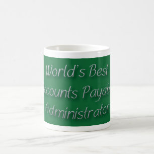 Der beste zahlbare Administrator der Welt Kaffeetasse