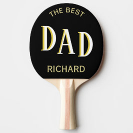 Der beste zweifarbige Vater Tischtennis Schläger