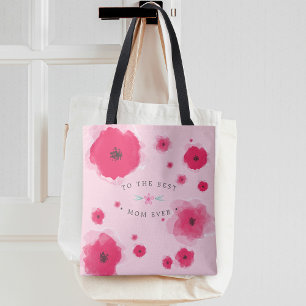 Der besten Mama aller Zeiten Rosa Blumen zum Mutte