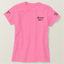 Der bestickte T - Shirt für Frauen