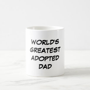 Der bestste adoptierte Vater-" Tasse "der Welt