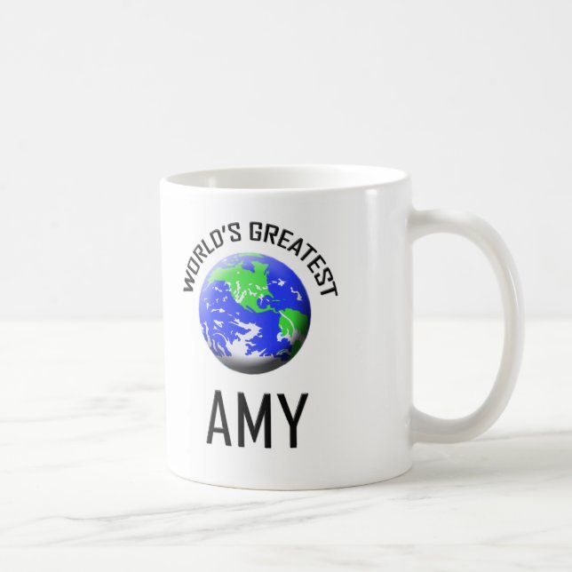 Der bestste Amy der Welt Tasse (Rechts)