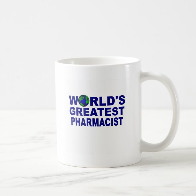 Der bestste Apotheker der Welt Kaffeetasse (Rechts)