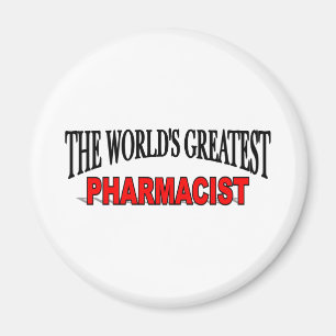 Der bestste Apotheker der Welt Magnet