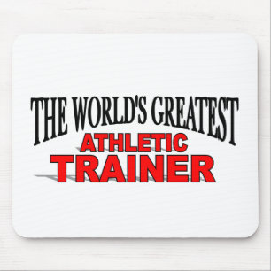 Der bestste athletische Trainer der Welt Mousepad