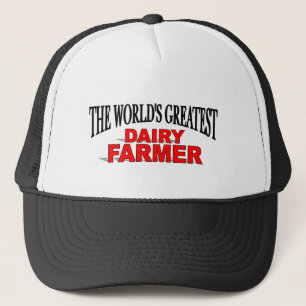 Der bestste Bauer der Welt Molkerei Truckerkappe