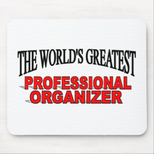 Der bestste berufliche Organisator der Welt Mousepad