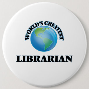 Der bestste Bibliothekar der Welt Button