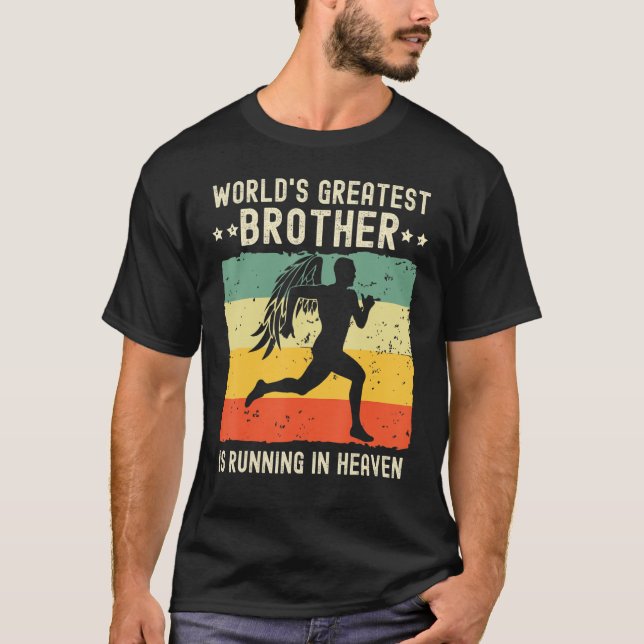 Der Bestste Bruder im Himmel T-Shirt (Vorderseite)