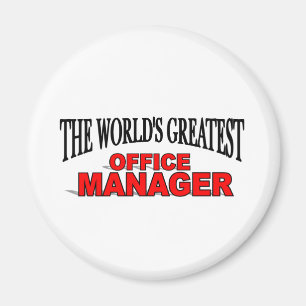 Der bestste Bürovorsteher der Welt Magnet